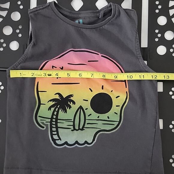 Cotton On OshKosh Girl's Ocean Whale Surf Shirt and Tank Bundle 4T | 4 - Picture 14 of 15